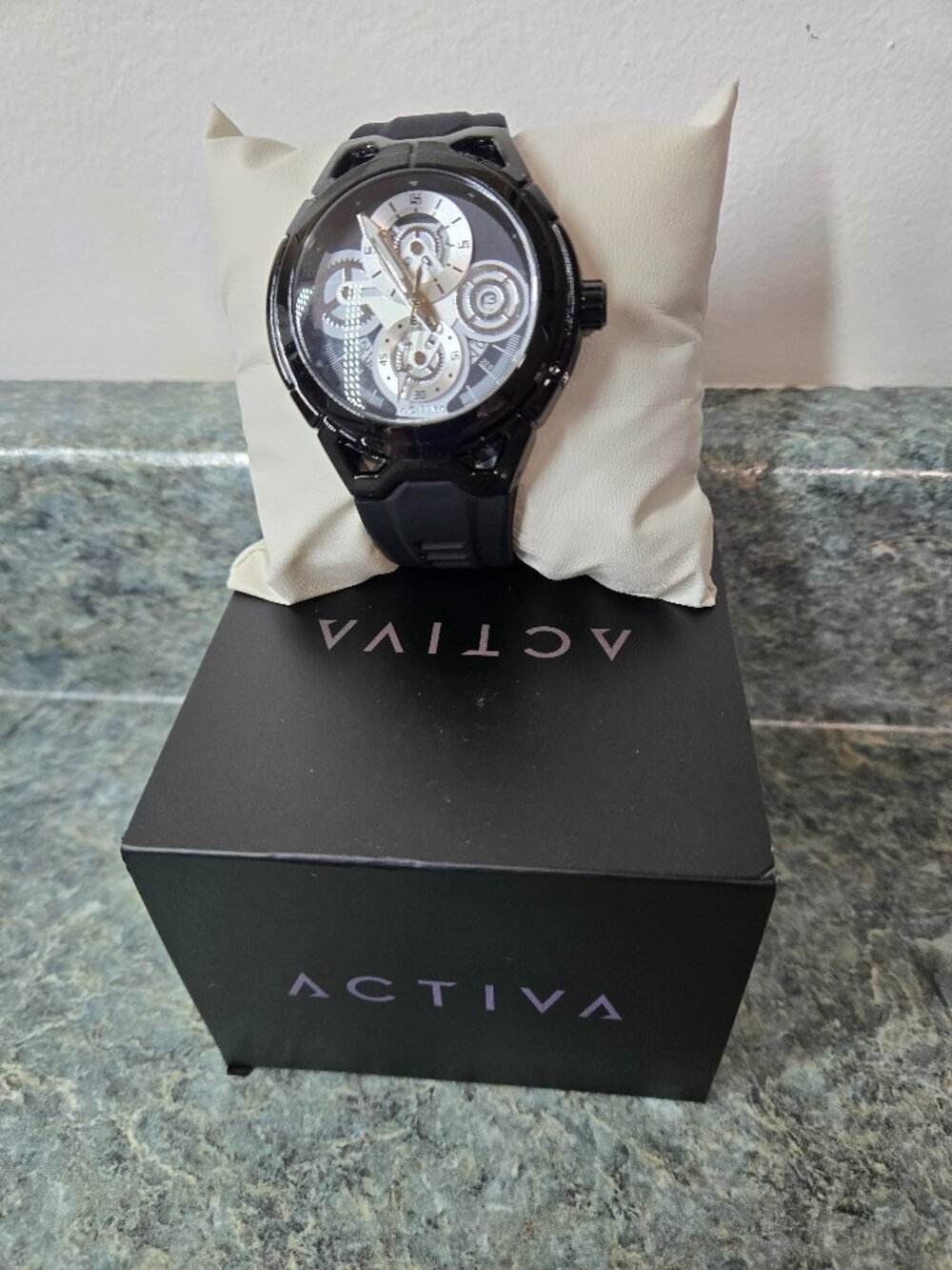 Activa x Invicta Drift X Men's Quartz Watch ACW9349-003 – Black Skeleton Dial